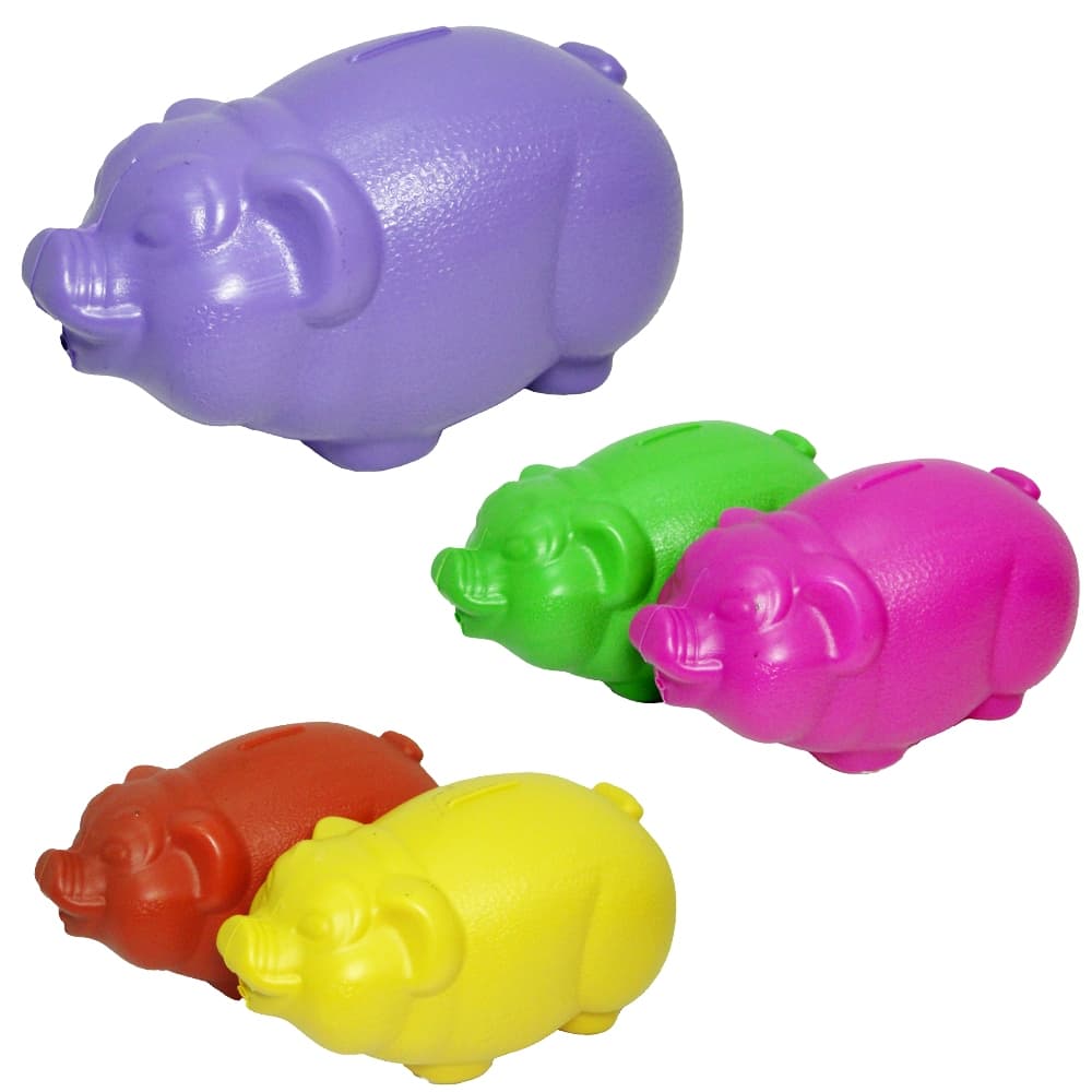 COFRE PORCO PEQUENO 20,9X12,3X10,8CM Cor: sortidas Composição: plastico Peso aproximado: 60g Validade: indeterminada