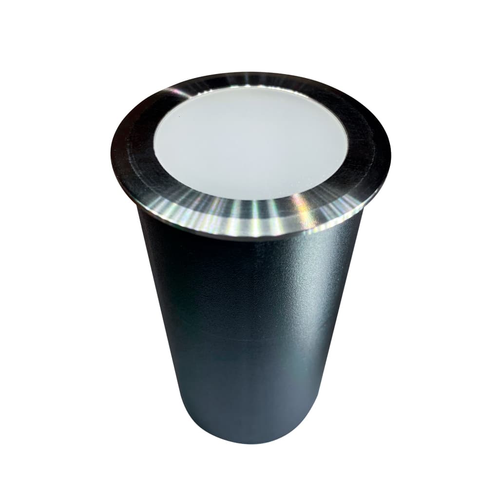 Luminária LED Embutido Piso Nordecor Pinne 1W 3000K IP67 Resistente Área Externa Jardim Externo