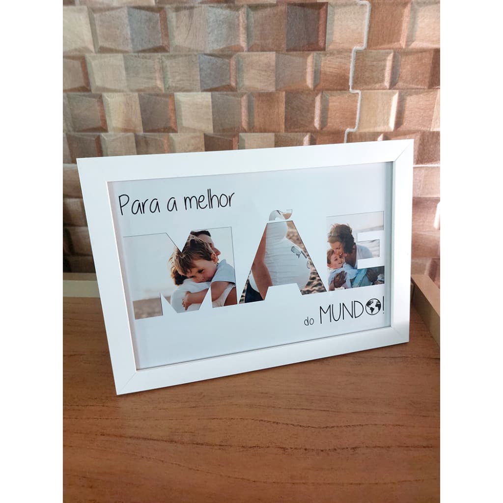 Quadro personalizado 20x30cm Mãe