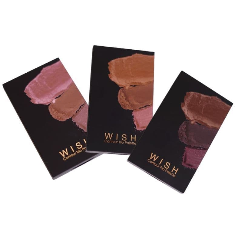 KIT COM 03 PALETAS DE CONTORNO WISH - LIGHT/ MEDIUM / DARK  -  MICHELLY PALMA