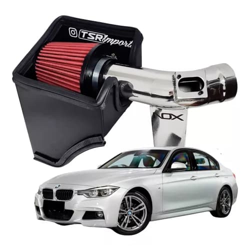 Kit Intake + Filtro De Ar Esportivo Bmw 120i 125i 320i 328i  420i 428i 520i  528i