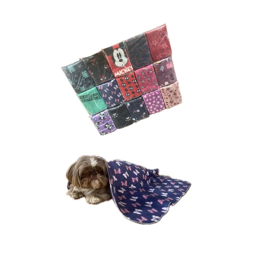 Kit C/2unid Mantinha Pet Cães E Gatos 95x70/cobertor Soft para Cães