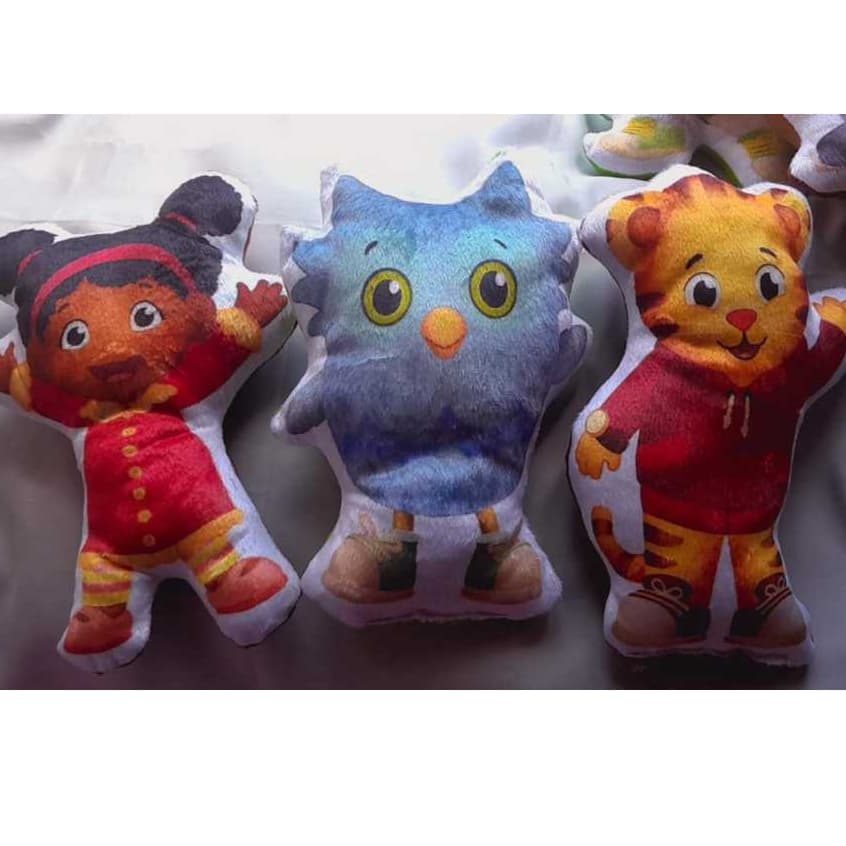 almofada de contorno turma de Daniel personagens