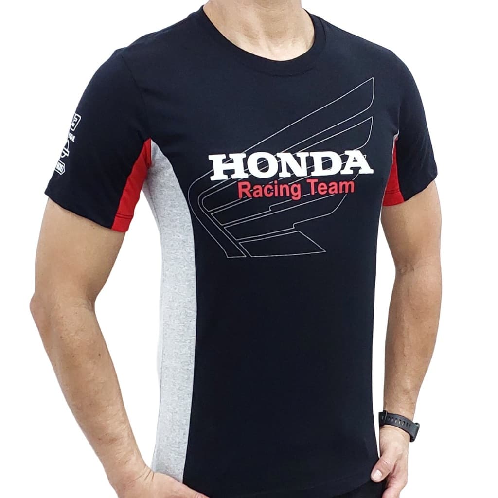 Camiseta Honda Moto GP Preta - ALL 260