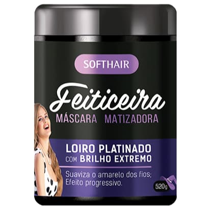 Máscara Matizadora Feiticeira 520g - SOFT HAIR
