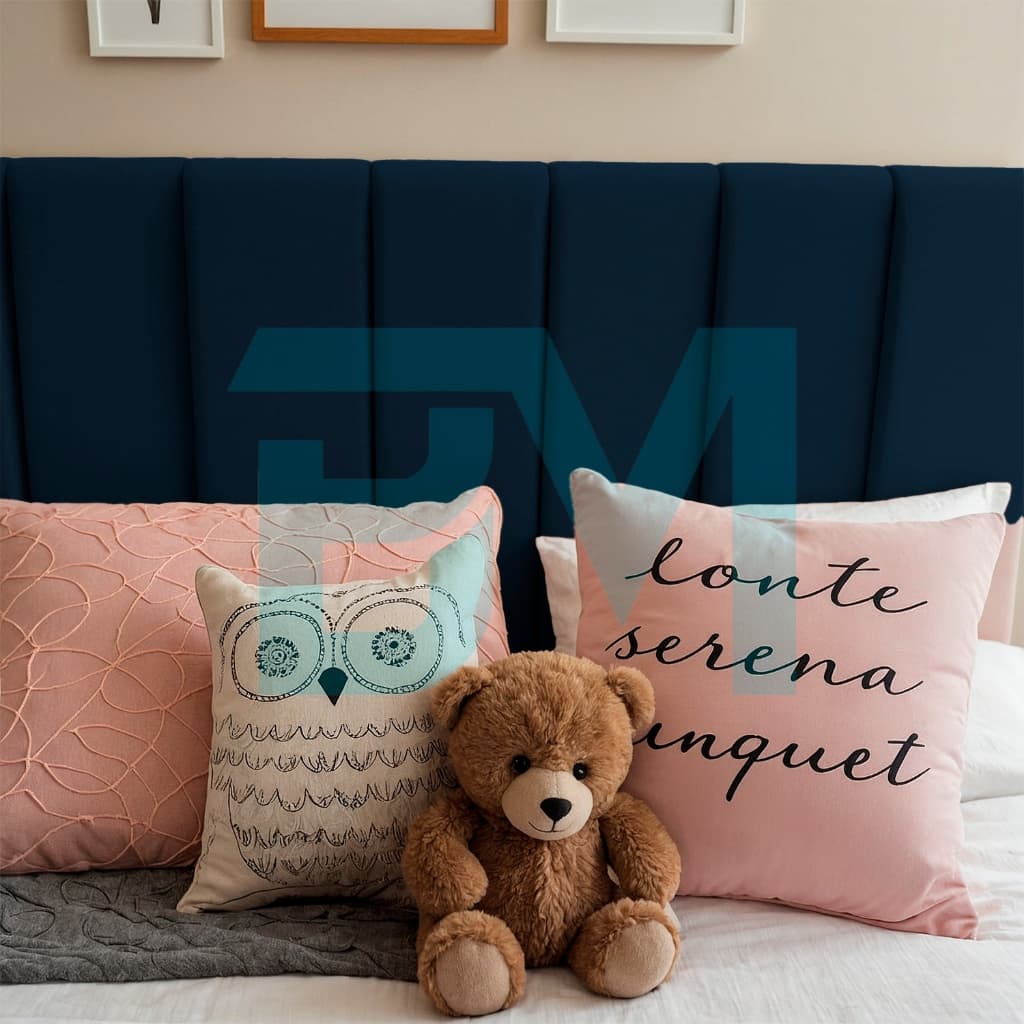 CABECEIRA DE CAMA ESTOFADA DECORATIVA EM MODULOS ENVIO IMEDIATO 20X45