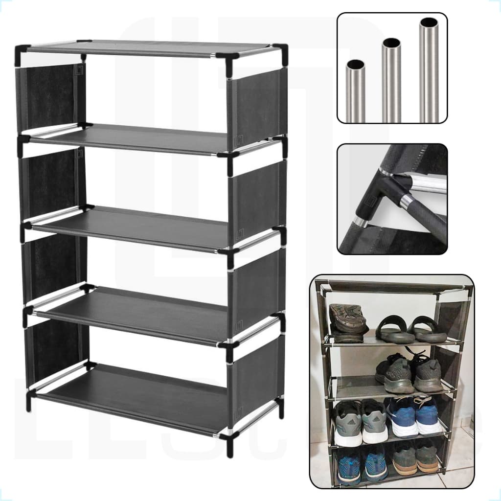 Sapateira Vertical Porta Calçados Sapatos Chinelo Tenis 10 Pares Organizador Multiuso