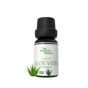 Óleo Vegetal de Aloe Vera 30 ml Puro e Natural - Kits com 1, 2 e 3 Unidades ESSENCIA NATURAL