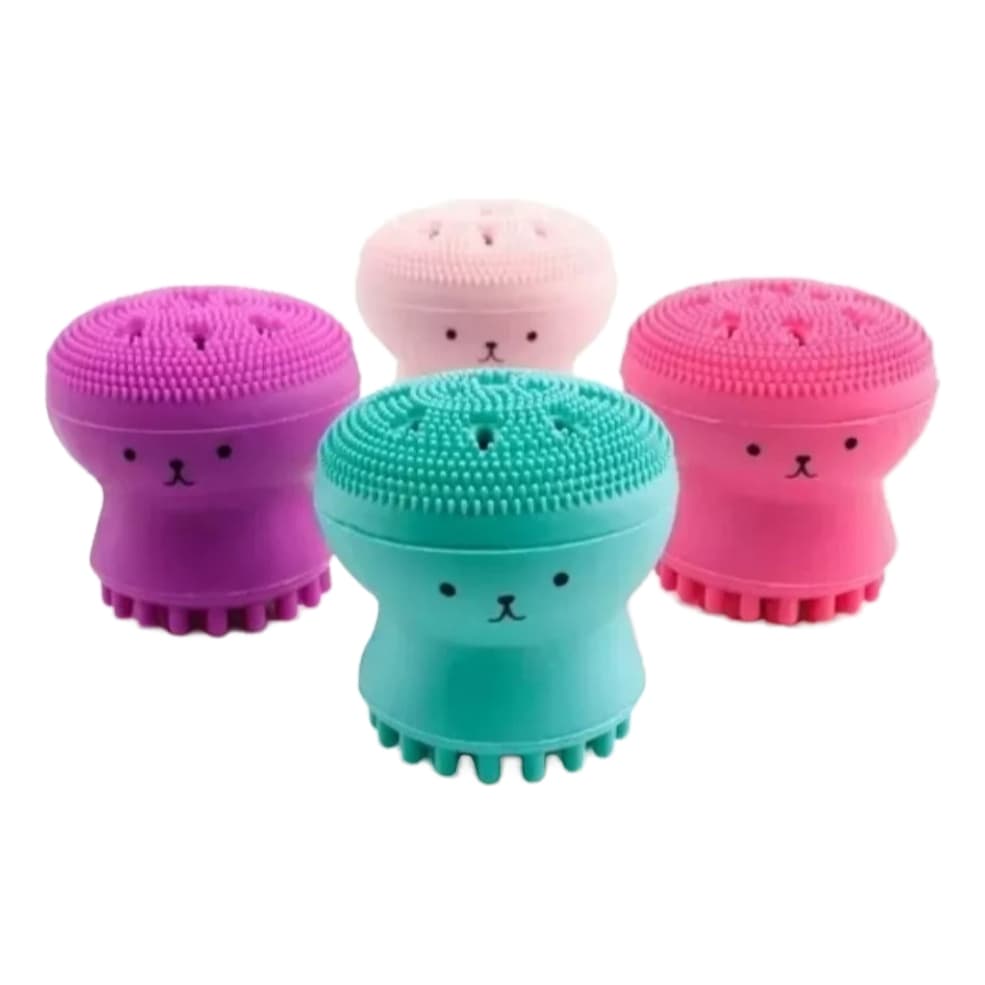Esponja De Limpeza Facial Polvo Esfoliante Massegeador Rosto
