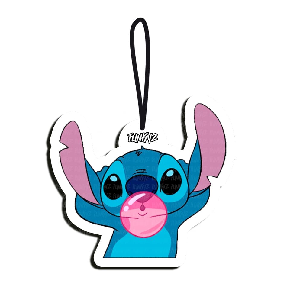 Aromatizante Stitch Bubblegum (Tipo Little Tree) Funkyz