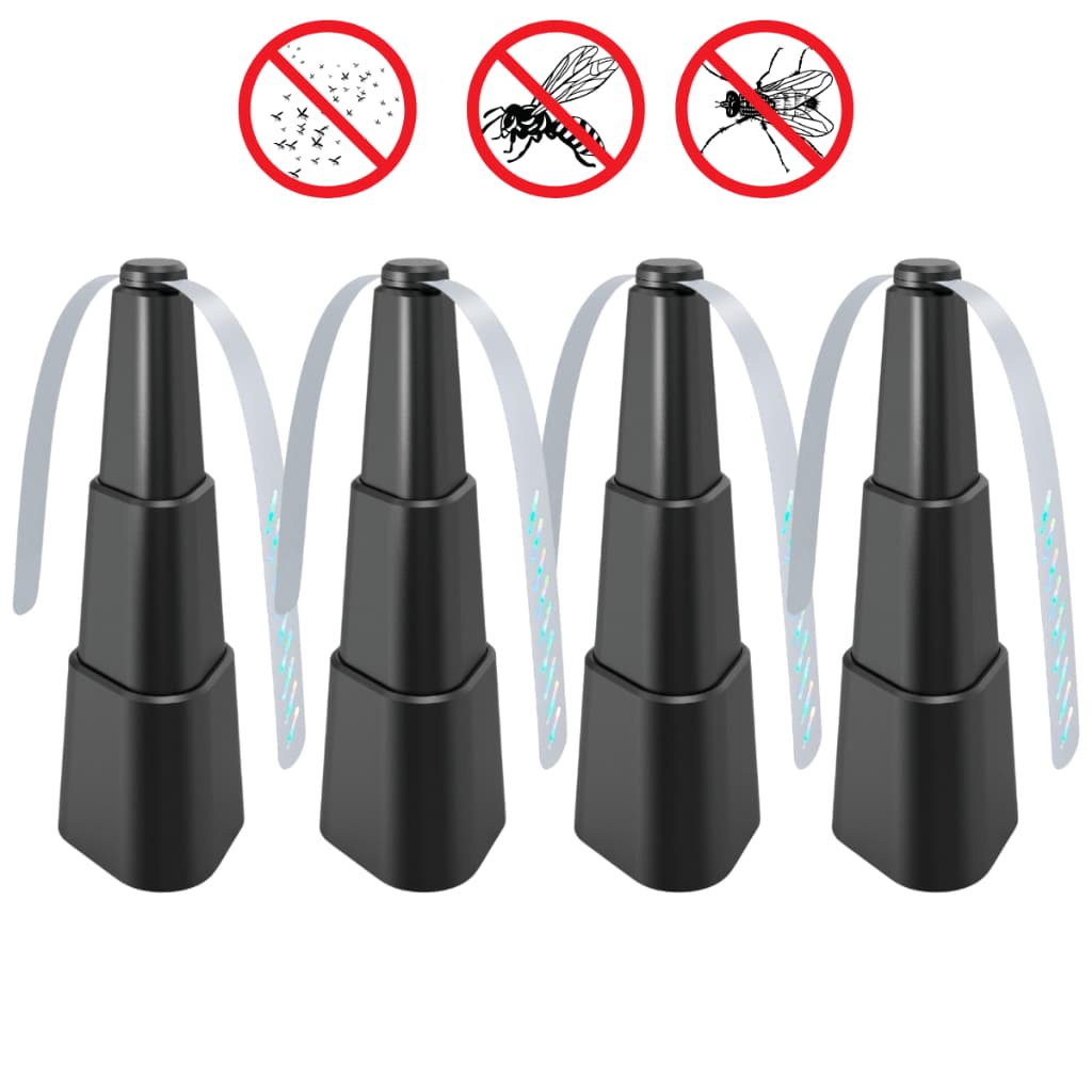 4 Unidades Espanta Moscas Portátil Ideal Para Eventos Restaurantes Self Service e bares
