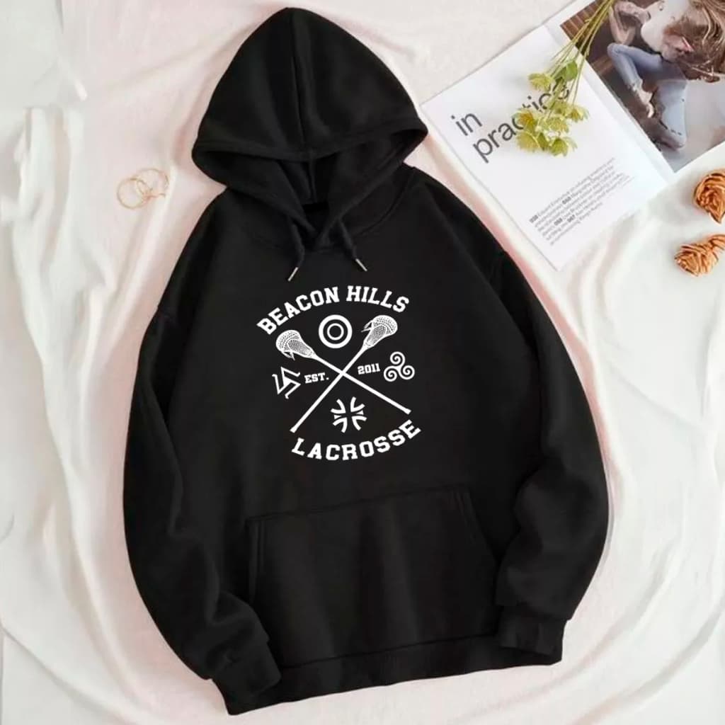 Moletom Canguru Blusa Casaco Teen Wolf Simbolos Beacon Hills