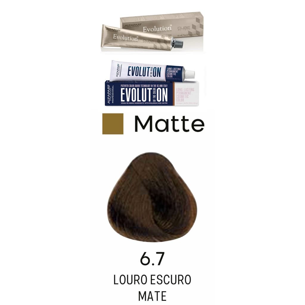 Coloração Alfaparf - (.7) MATE - Tintura Evolution Of The Color Cube 60g