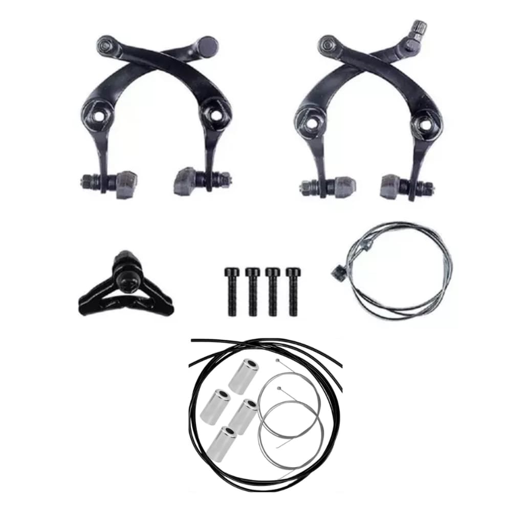 Freio U-Brake Completo com Cabo e Conduíte – Kit Pronto p/ Instalar