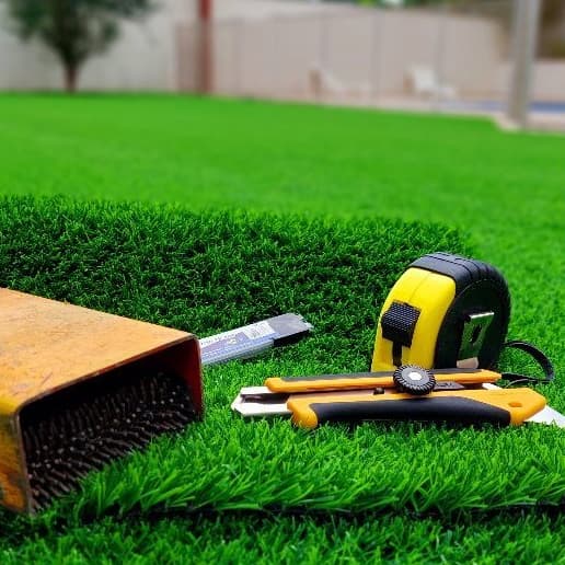 Tapete Grama Sintética para Jardim Largura 2m |Tamanhos de 2 a 5 Metros Decorativo Varanda Eventos