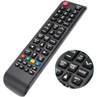 Controle Remoto - COMPATÍVEL COM TV  Samsung Smart Tv 3d Futebol Universal Sky8008
