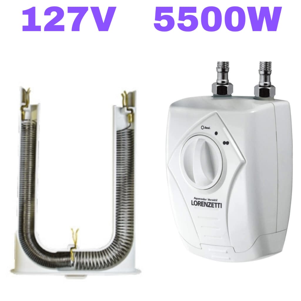 Resistência Aquecedor Lorenzetti Versátil 127v 5500w