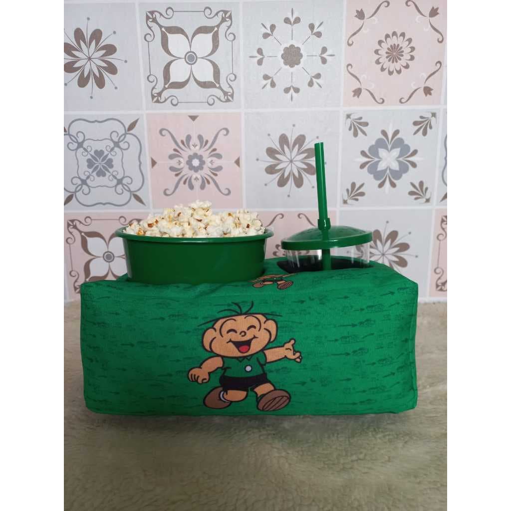 KIT CINEMA CEBOLINHA ALMOFADA + BALDE + COPO