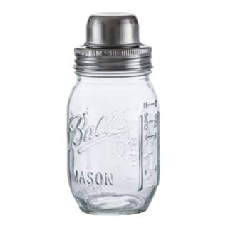 Coqueteleira Shakeira De Vidro Com Tampa De Inox 500ML