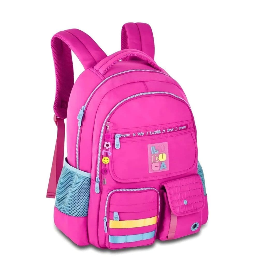 Mochila Escolar Bolsa De Costas 17'5 Menina Juvenil Clio luluca LU24600