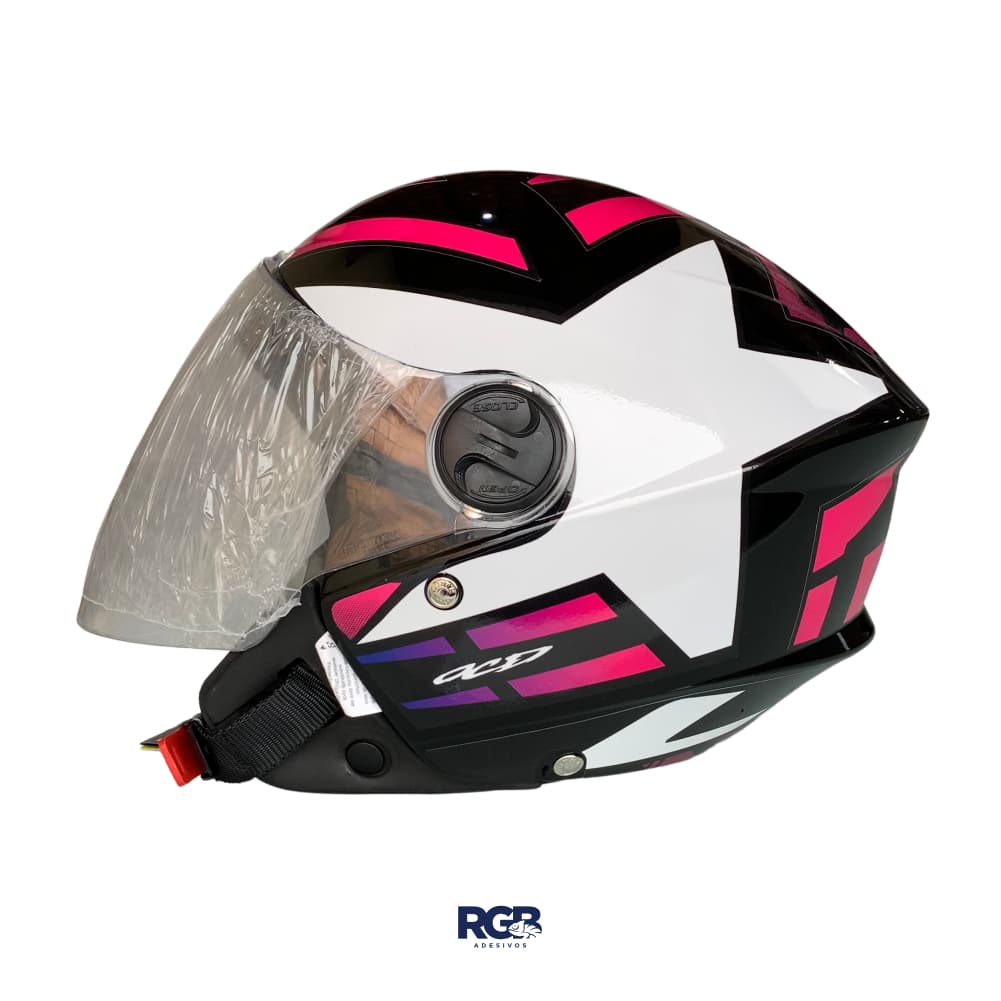 Capacete Moto New Liberty 3 - Personalizado LS2 STARWAR - LS2 ESTRELA