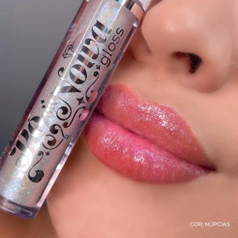 gloss labial - gloss labial pó da noiva mahav