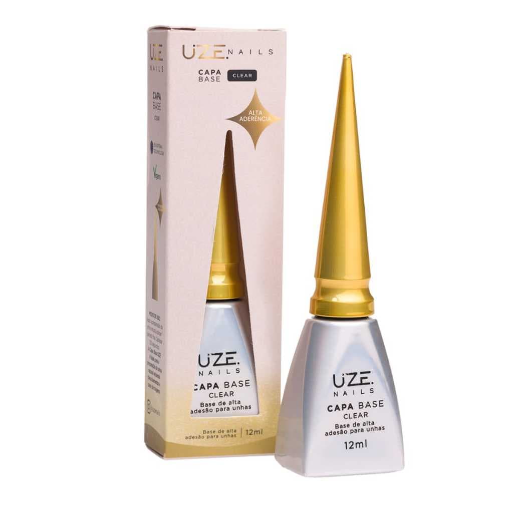 Capa Base Clear Alta Aderência 12ml LIVRE TPO HEMA  - Uze Nails