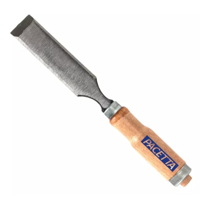 Formão Chanfrado 3/8" com Cabo de Madeira Pacetta