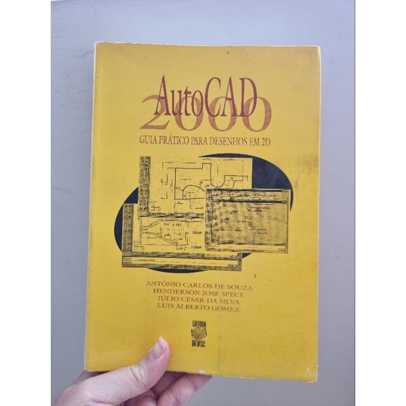 livro auto cad 2000 guia prático desenhos em 2d