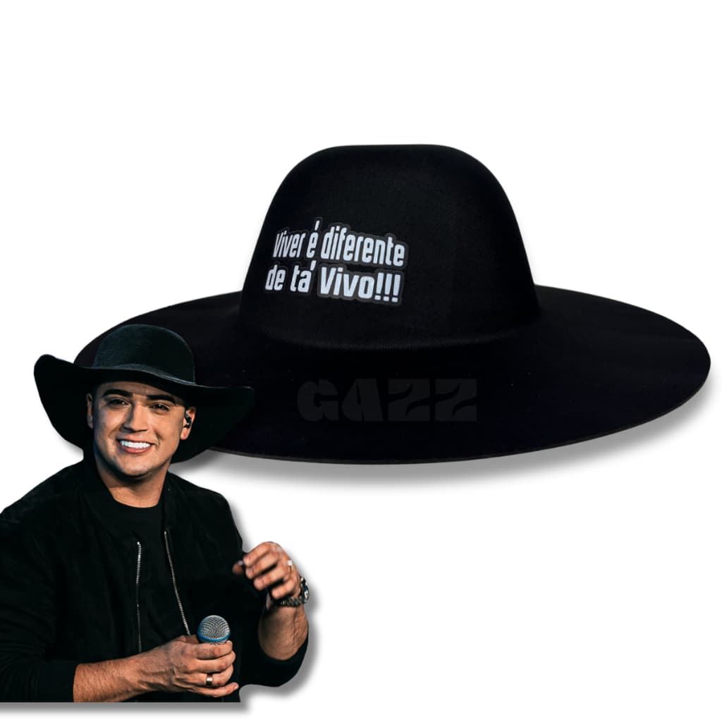 Chapéu Natanzinho Lima Com Frase Estampado Cata Ovo Aba Mole Estilo