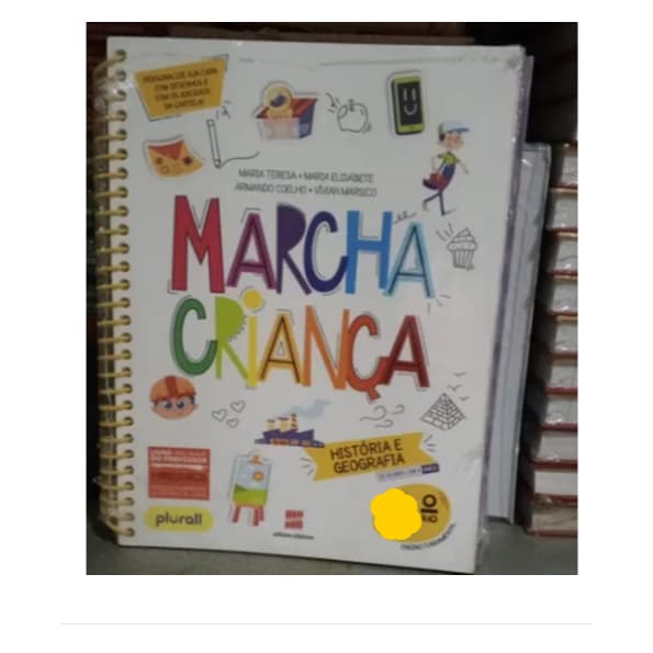 Livro Marcha Criança historia e geografia manual do Professor + caderno exercício 3º Ano plural editor scipione m.tereza