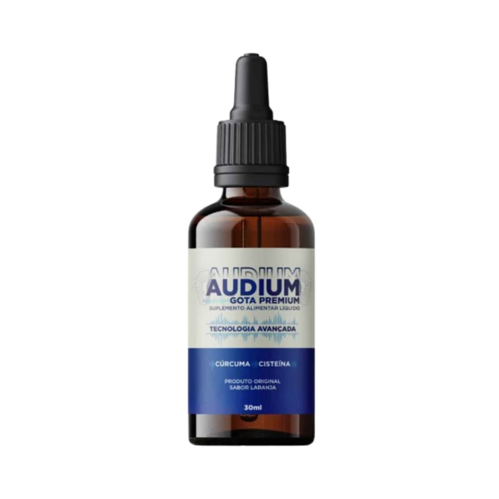 1 Frasco Audium - Cuidado Completo para Seus Ouvidos!