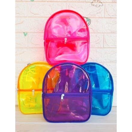 kit lembrancinha festa infantil mochila neon