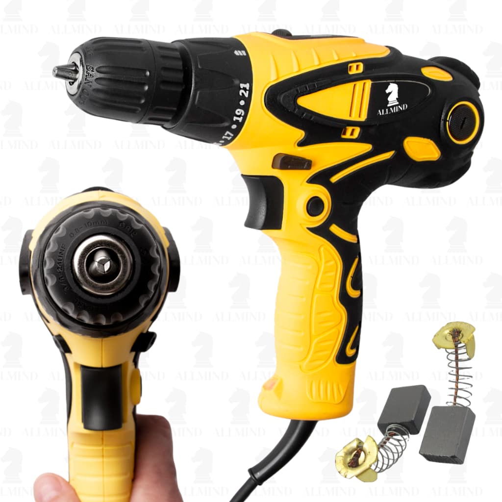 Parafusadeira e Furadeira Eletrica Profissional Multifuncional 450w 110V ou 220V NK