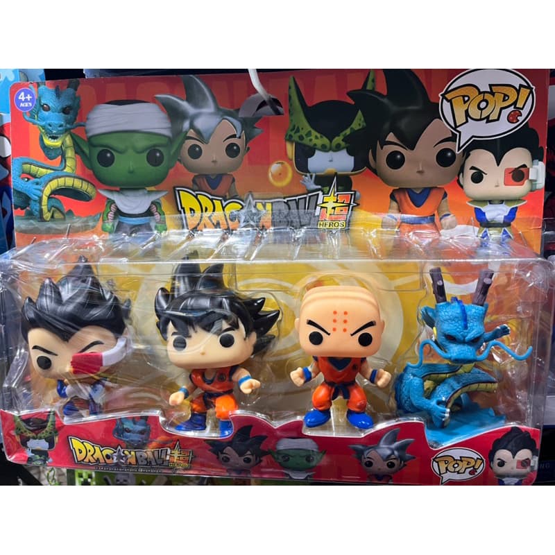 belíssima cartela dos personagens do desenho do dragon ball Z