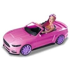 Carrinho Flash Girl de Boneca Infantil Menina com Boneca – Carrinho de Boneca Rosa