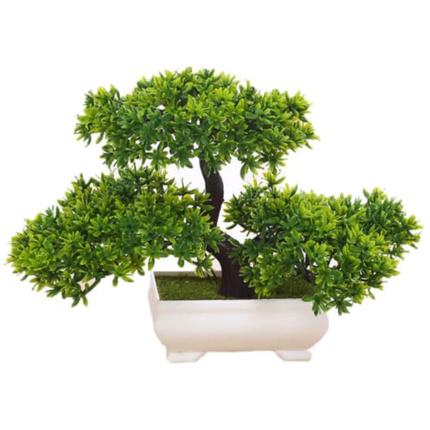 Árvore Bonsai Artificial De Plástico Natural Realista P/ Decoração Casamento, Arranjos, Festas, Casa