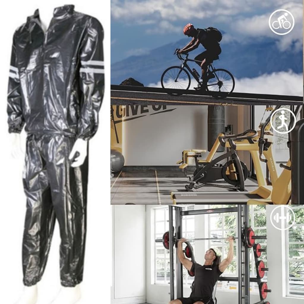 Roupa Sauna Suit Extra Grande Liveup Sport