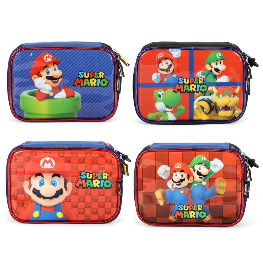 Estojo Box Super Mario Luxcel Lançamento 2025