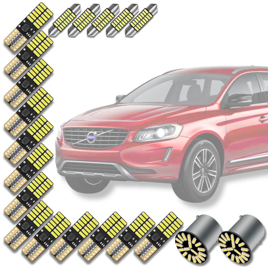 Kit Led Interno/Interna >Lâmpadas Premium< Volvo xc60 2008 até 2017 *Envio24h*