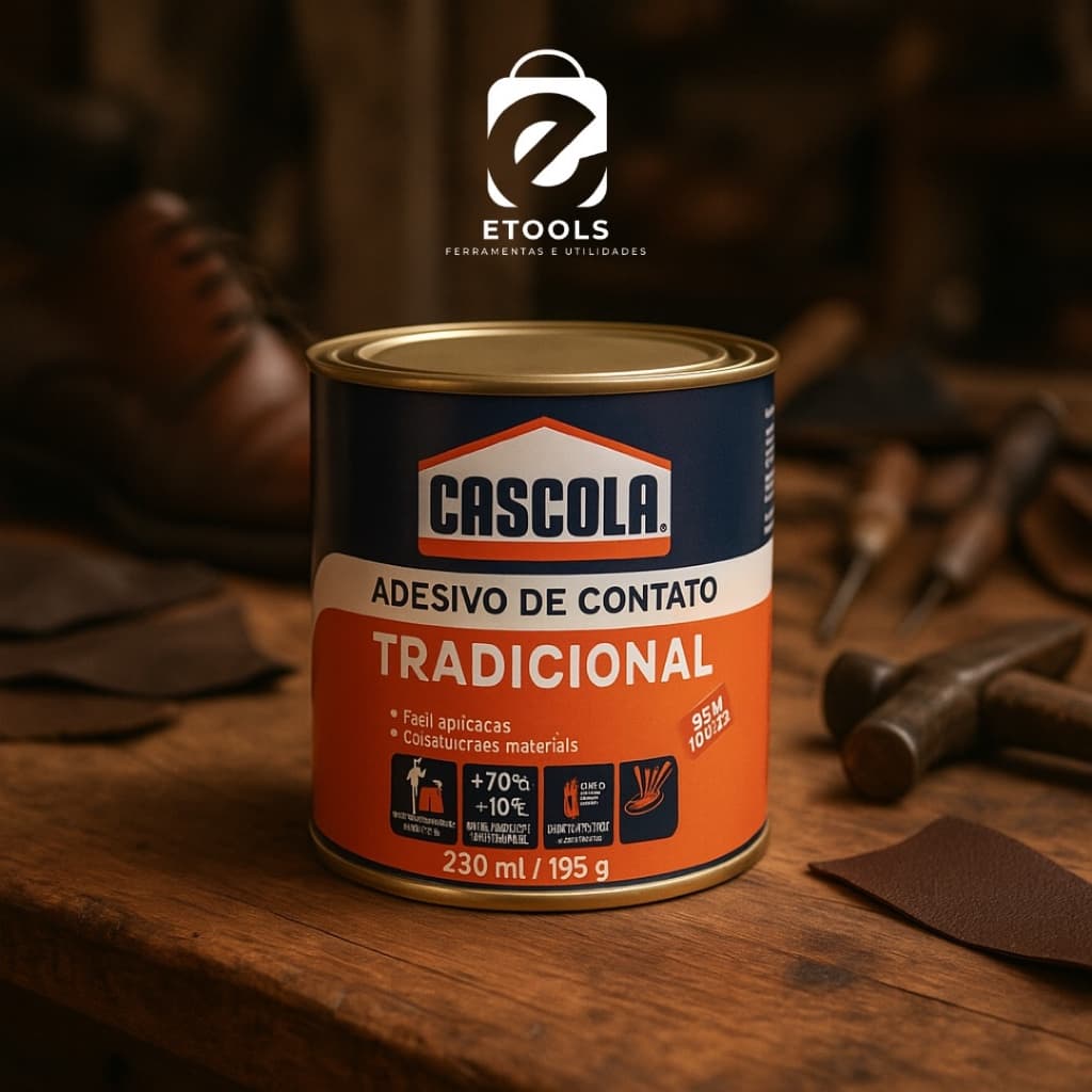 Cola de Contato Sapateiro Cascola ORIGINAL Tradicional Adesivo Marceneiro 195g Artesanato Tenis