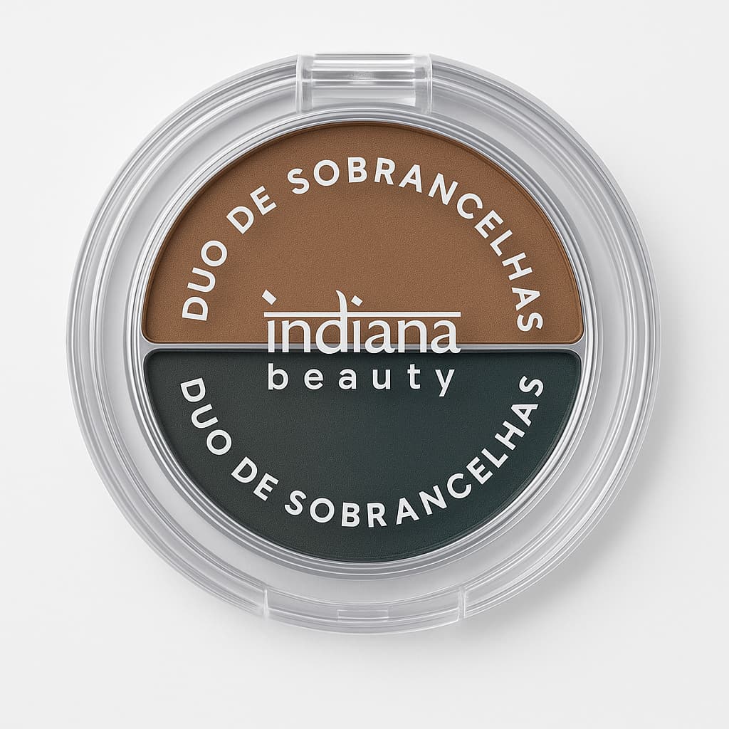 Duo de Sobrancelhas Perfect Brows Indiana Beauty – Preenchimento Perfeito Definição e Naturalidade