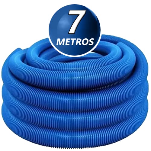 Mangueira para piscina flexivel e flutuante com 7 metros