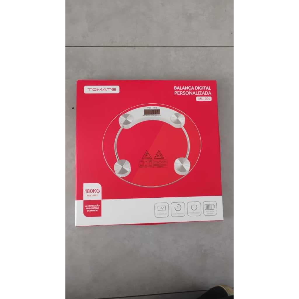 BALANÇA DIGITAL PERSONALIZADA TOMATE MU-001 180KG