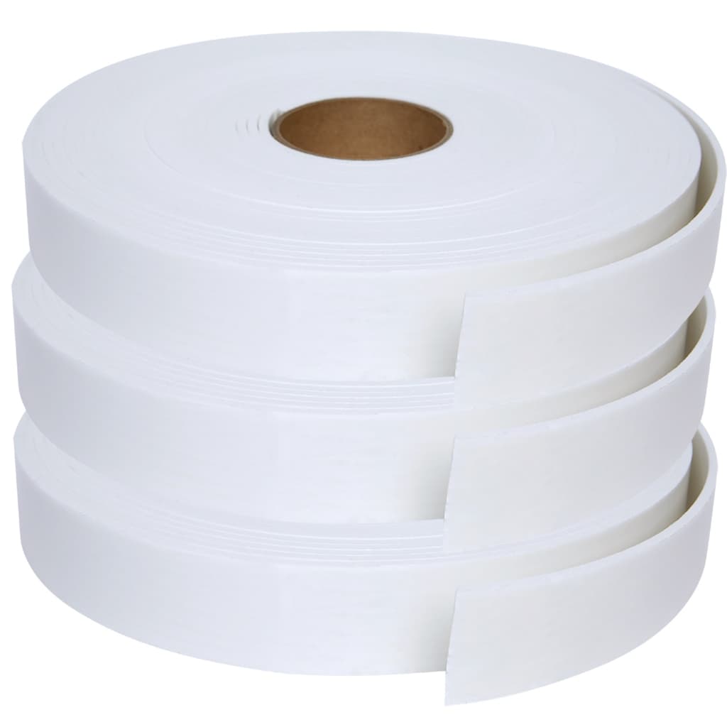 Fita EVA Branca Autocolante Larg 3cm X 3mm X 30 Metros