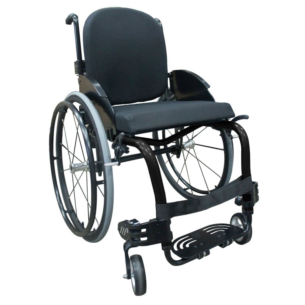 Cadeira de Rodas Monobloco M3 Premium Ortobras com Roda Sentinell Ultraleve e Ajustável