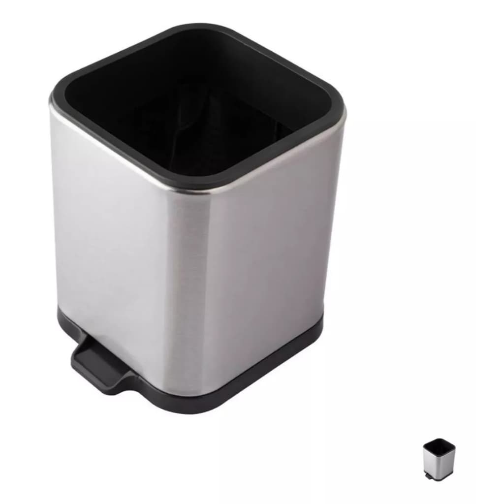 Porta Talheres Utensílios Aço Inox Liso Escorredor Água Casa Organiza Útil Garuva Colher Garfo