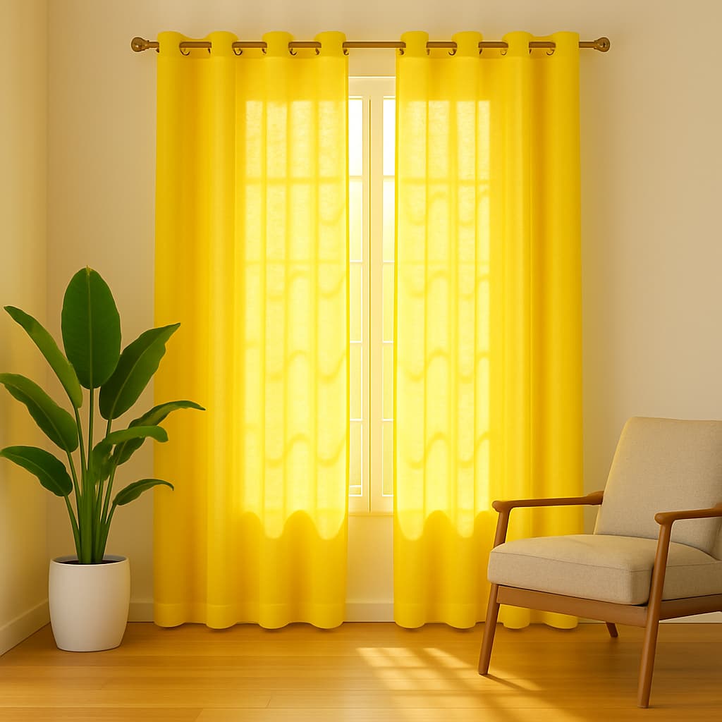 Cortina Roma 2 80 X 1 70 (L x A)  para janela de  Sala ou Quarto