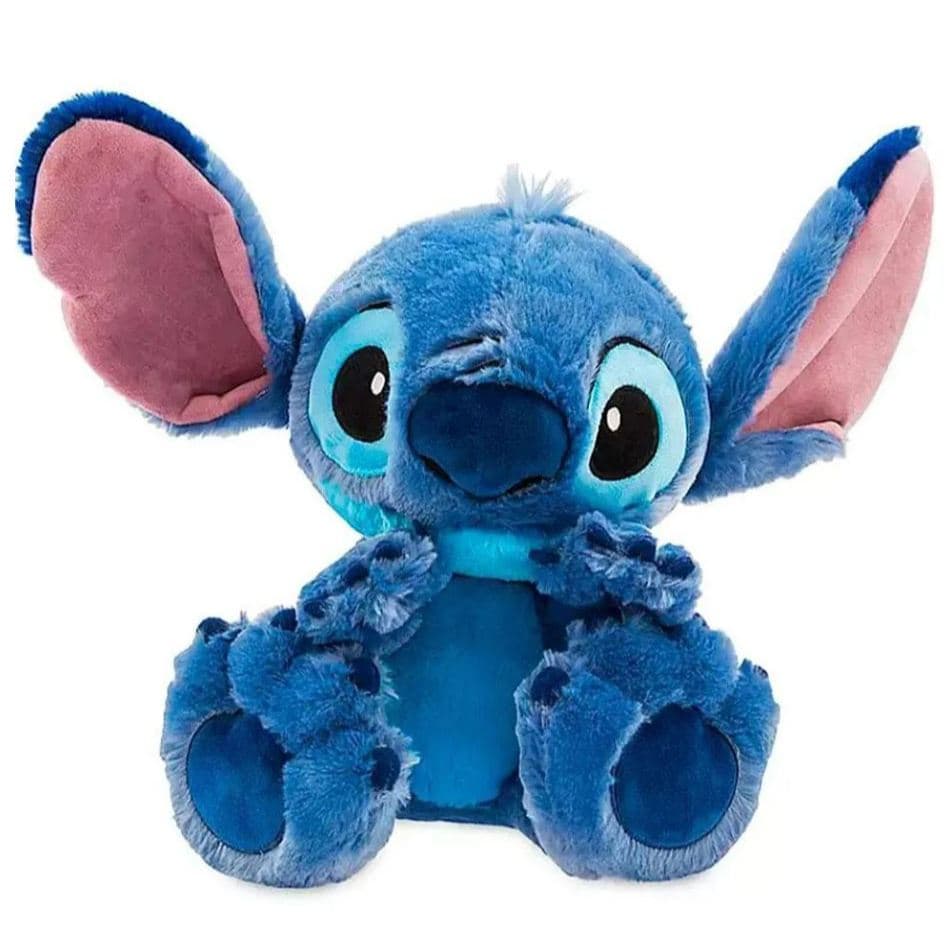 Boneco Pelúcia Stitch & Angel Big Feet 35cm Antialérgico