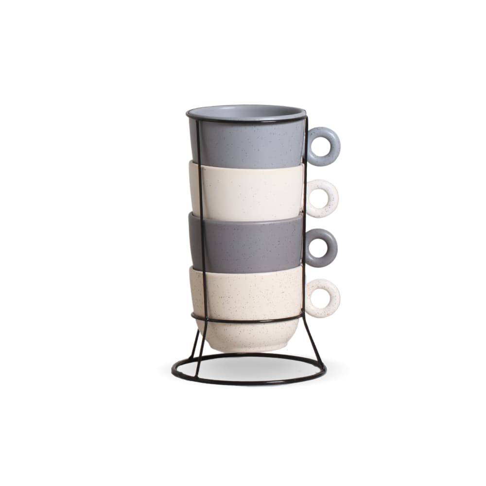 Kit Suporte Consumê Bojuda Duo Sortida 470ml Decoração Cozinha